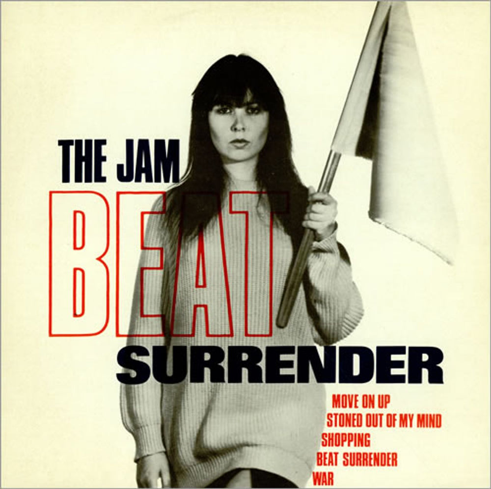 The Jam Beat Surrender UK 12" vinyl single (12 inch record / Maxi-single) POSPX540