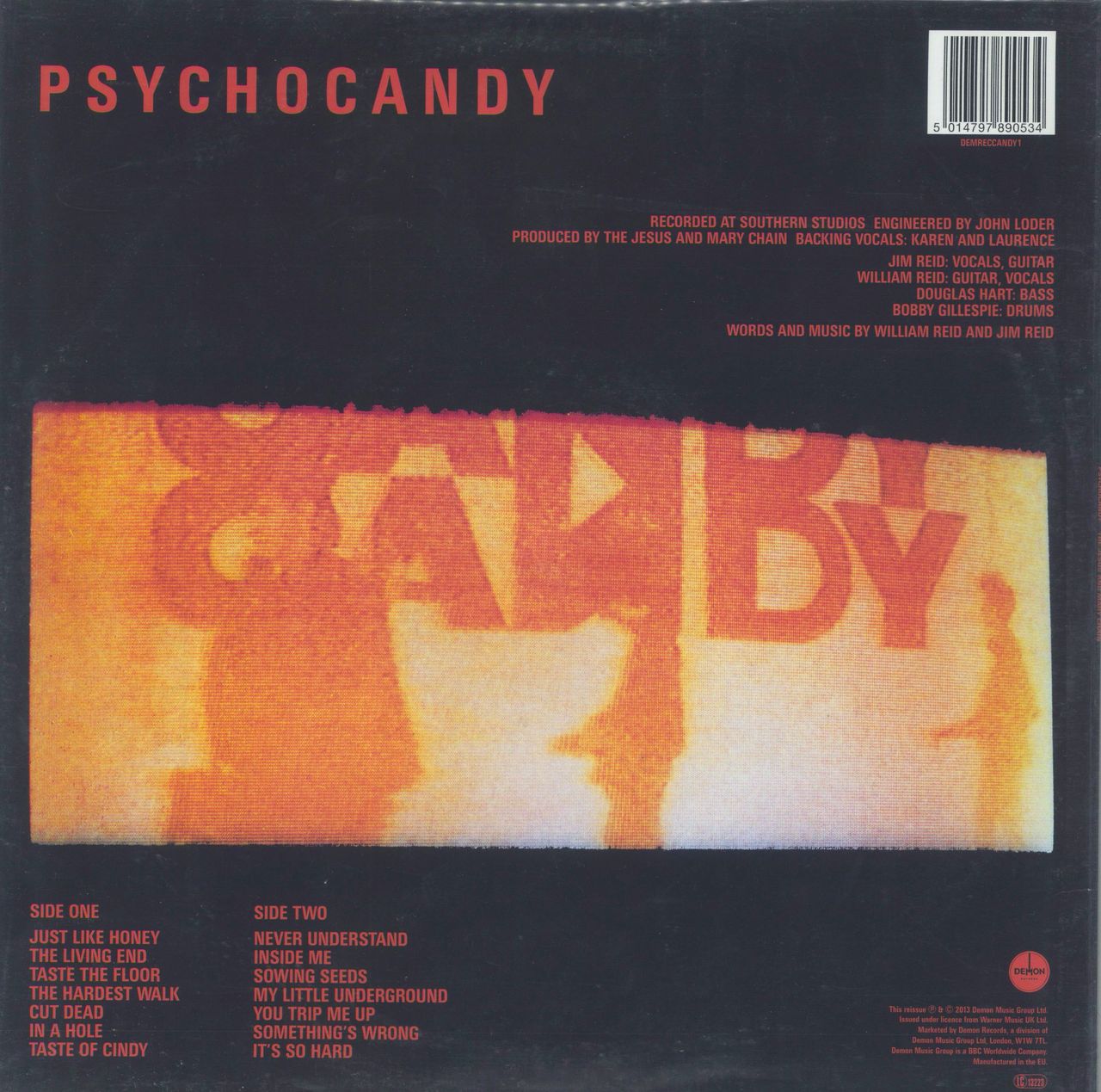 The Jesus & Mary Chain Psychocandy UK Vinyl LP — RareVinyl.com