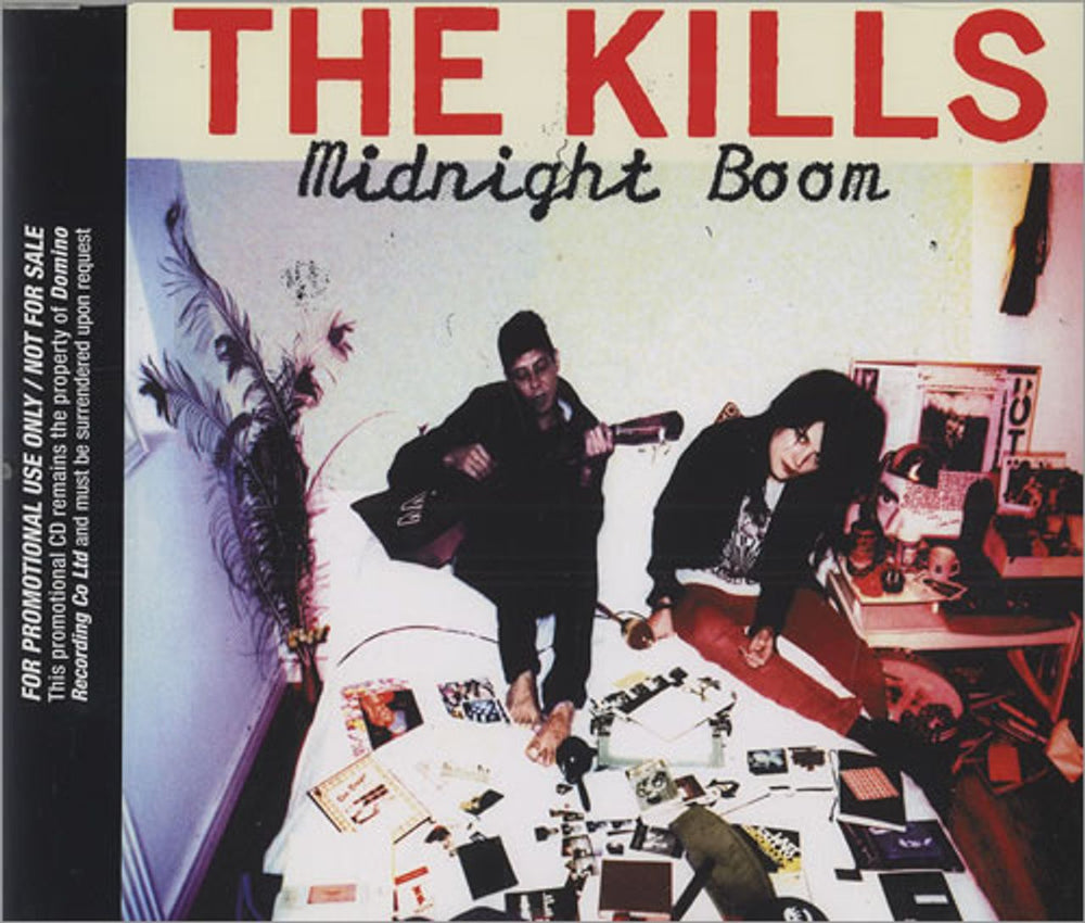 The Kills Midnight Boom  UK Promo CD album (CDLP) WIGCD184P