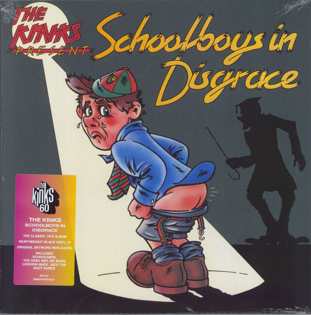 The Kinks Schoolboys In Disgrace: Remastered - Sealed UK vinyl LP album (LP record) BMGCAT812LP