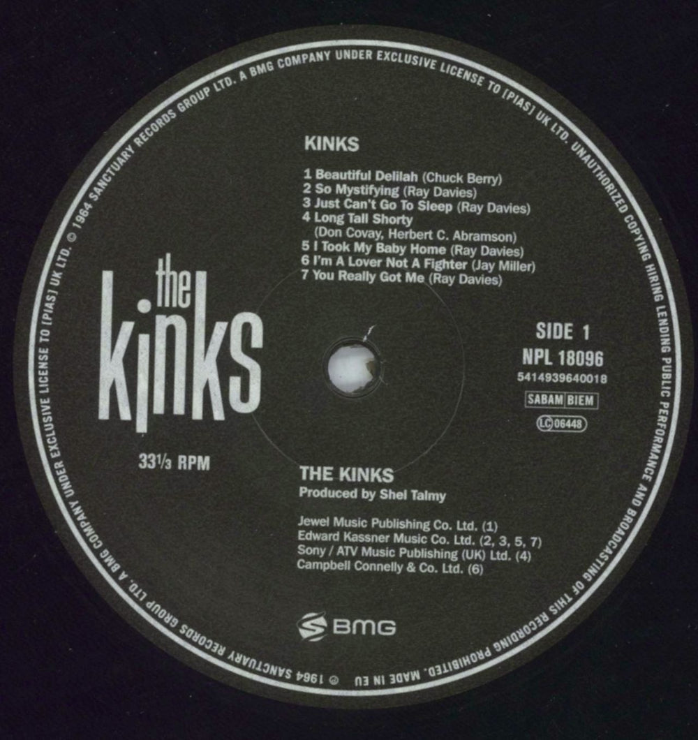 The Kinks The Kinks: 50th Aniniversary UK vinyl LP album (LP record) KINLPTH818071