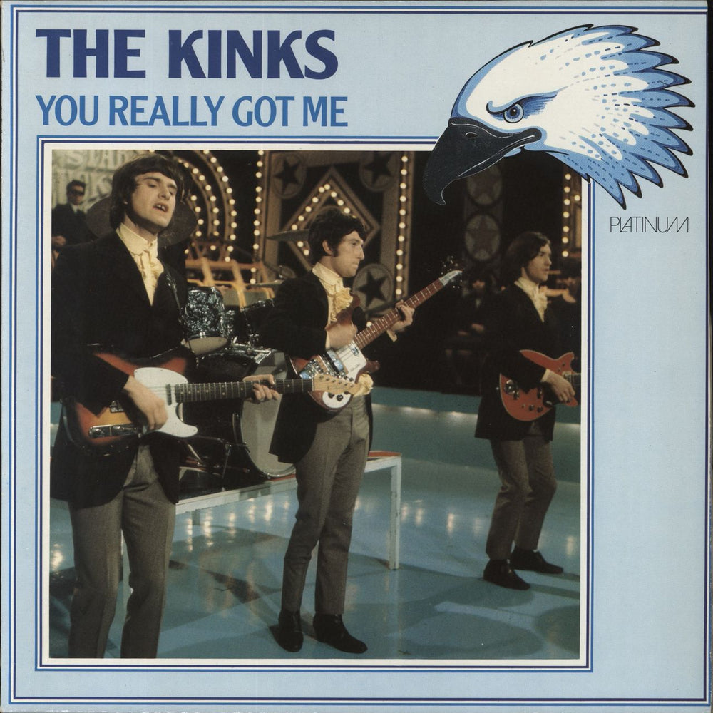 The Kinks You Really Got Me German vinyl LP album (LP record) PLP86