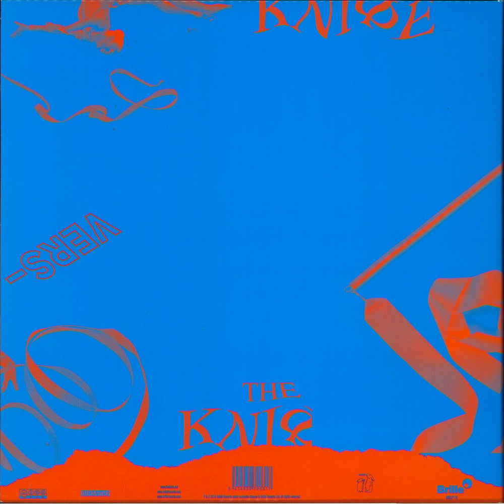 The Knife Shaken-Up Versions - Red & Blue Vinyl + CD UK 2-LP vinyl record set (Double LP Album) 5414939790317