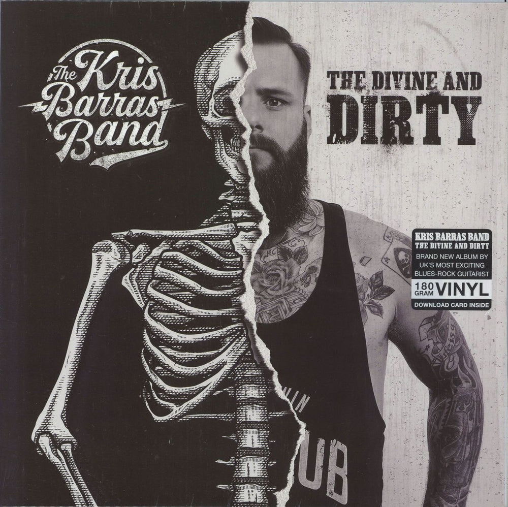 The Kris Barras Band The Divine And Dirty - 180gram Vinyl + Shrink UK vinyl LP album (LP record) PRD75481