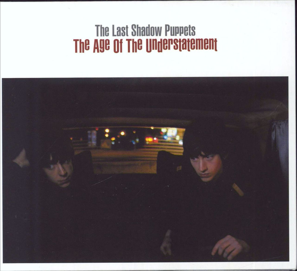 The Last Shadow Puppets The Age Of The Understatement UK CD single (CD5 / 5") RUG288CD