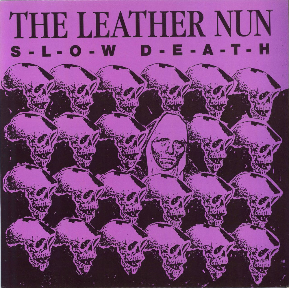 The Leather Nun Slow Death UK vinyl LP album (LP record) WRMLP100