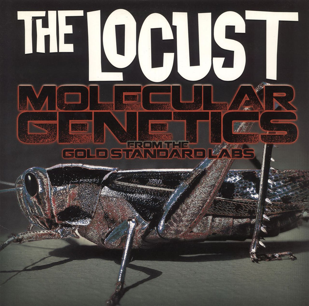 The Locust Molecular Genetics From The Gold Standard Labs US vinyl LP album (LP record) 87172-1