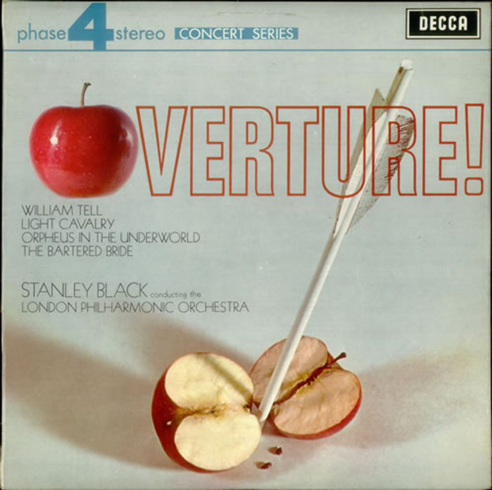 The London Philharmonic Orchestra Overture! UK vinyl LP album (LP record) PFS4144