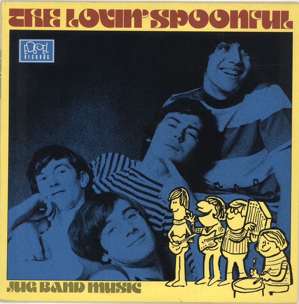 The Lovin' Spoonful Jug Band Music UK vinyl LP album (LP record) ED178