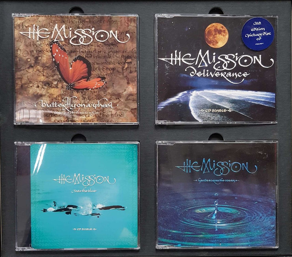 The Mission Butterfly On A Wheel - Complete Collectors Box UK CD Single Box Set MISCXBU06243