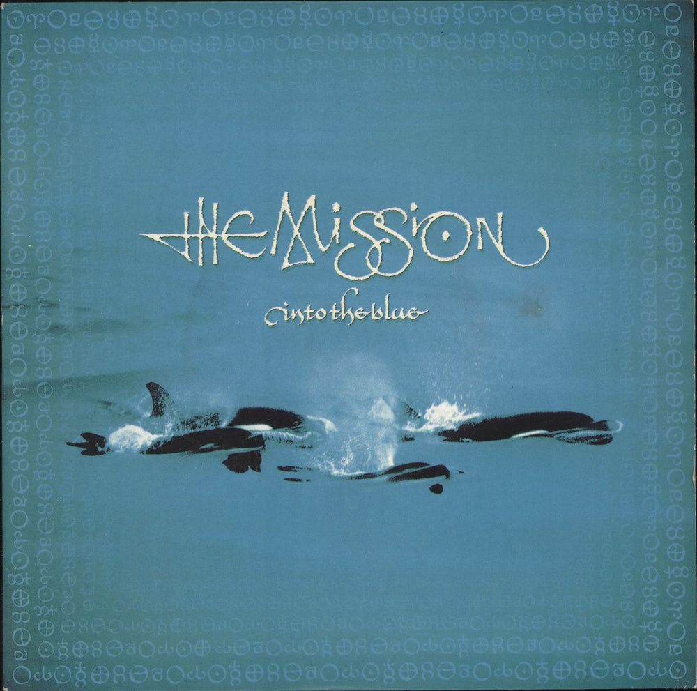 The Mission Into The Blue UK 7" vinyl single (7 inch record / 45) MYTH10