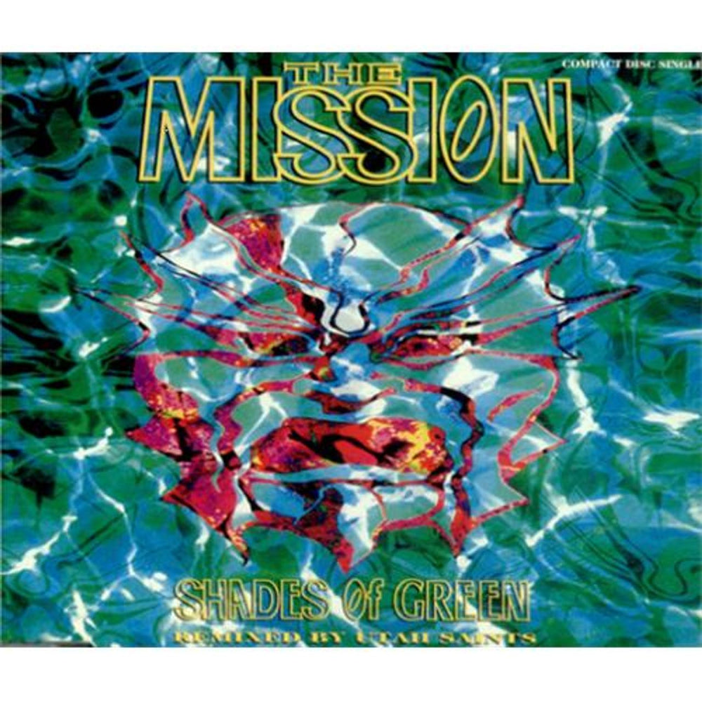 The Mission Shades Of Green UK CD single (CD5 / 5") MYTCB14