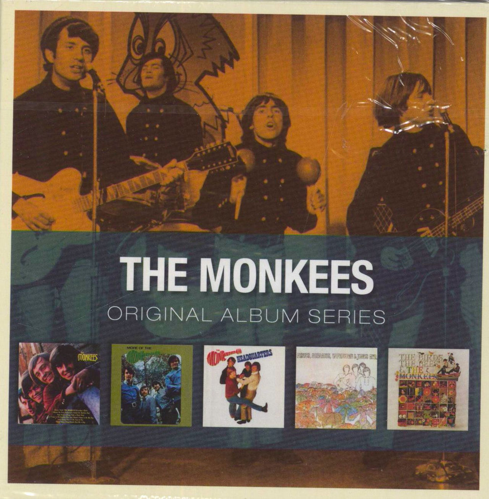 The Monkees Original Album Series - Sealed UK 5-CD album set 8122798280