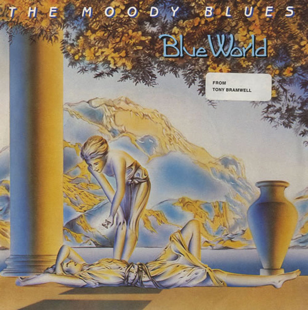 The Moody Blues Blue World UK 7" vinyl single (7 inch record / 45) TH30