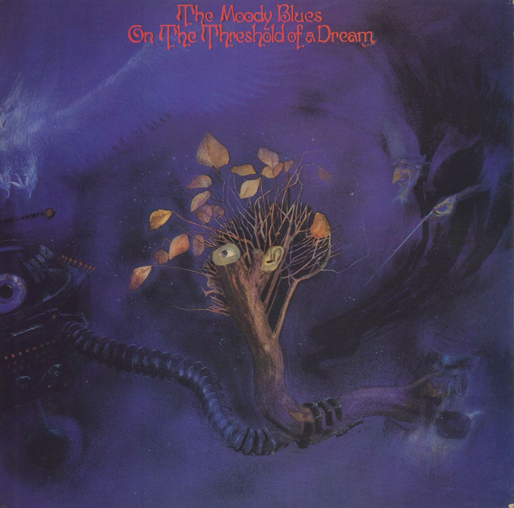 The Moody Blues On The Threshold Of A Dream UK vinyl LP album (LP record) DML1035