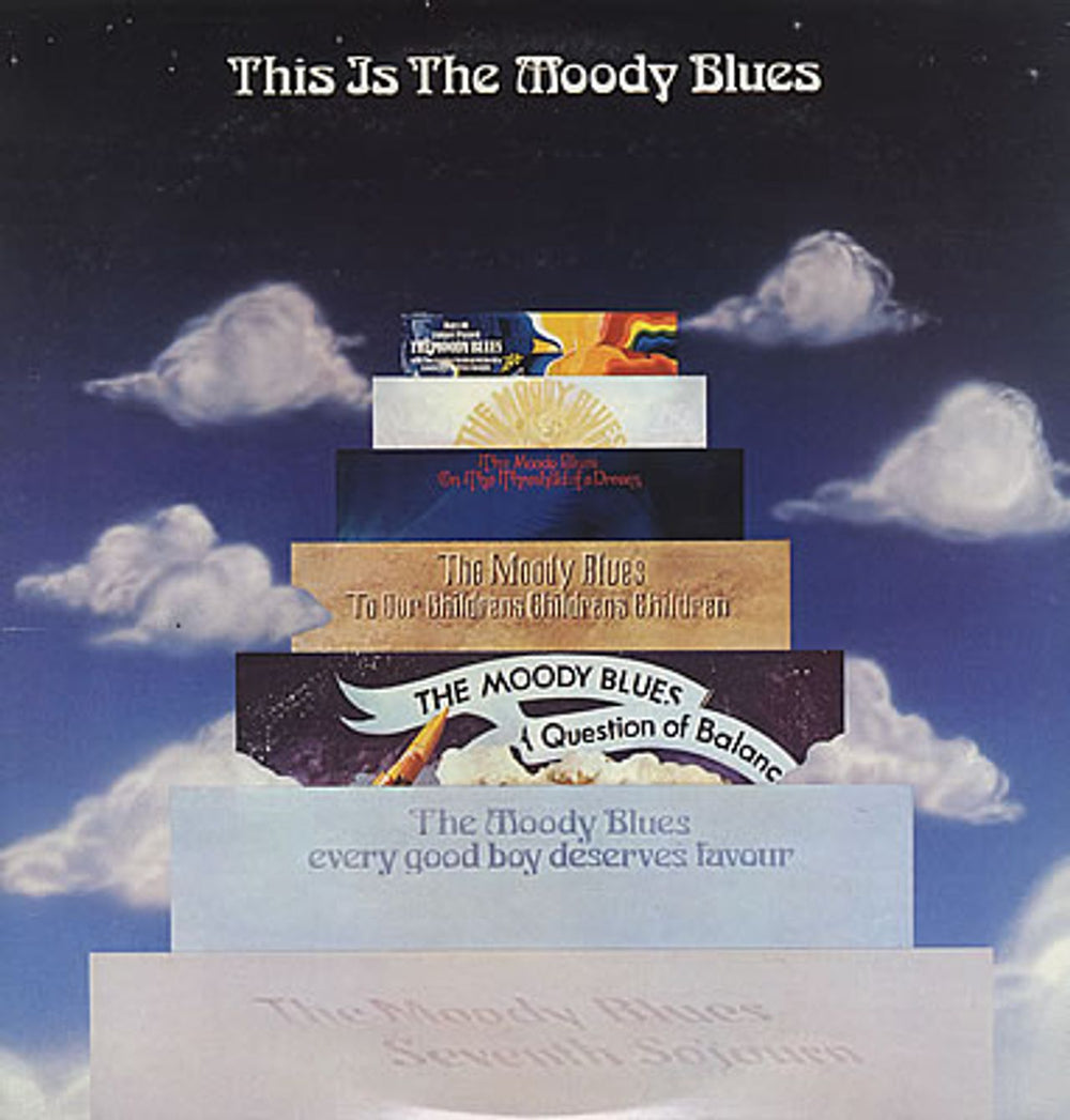 The Moody Blues This Is The Moody Blues US 2-LP vinyl record set (Double LP Album) 2THS12/13