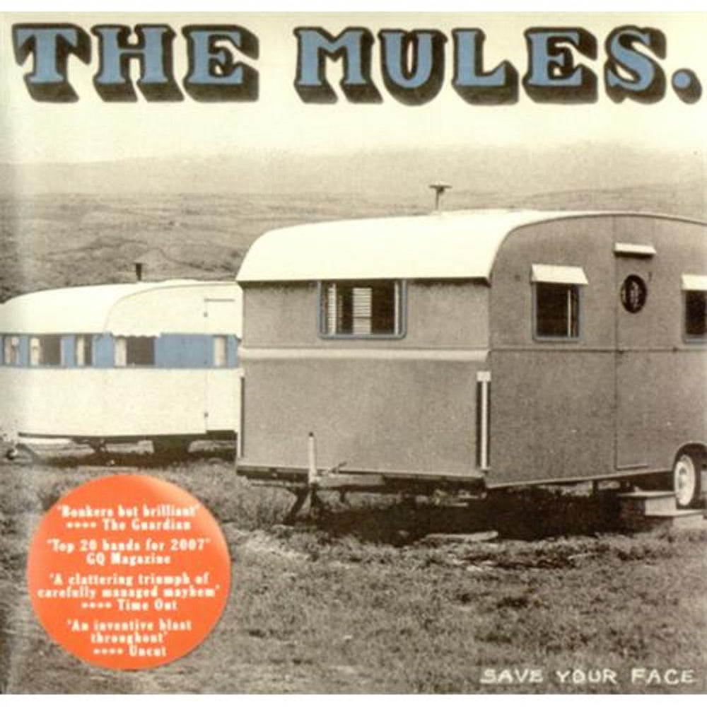 The Mules Save Your Face UK Promo CD album (CDLP) KCDLOO6