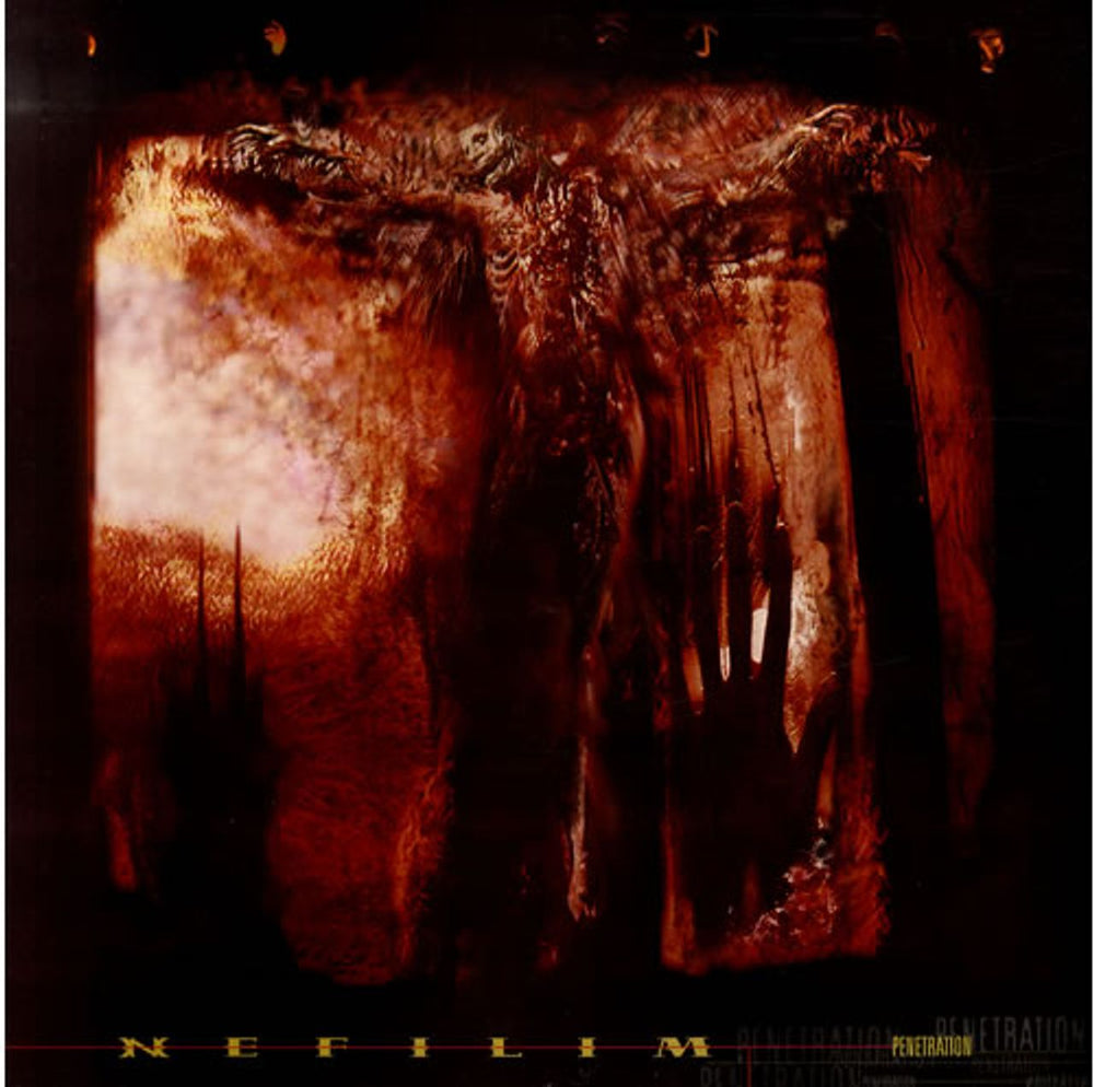 The Nefilim Penetration UK 12" vinyl single (12 inch record / Maxi-single) BEG265T
