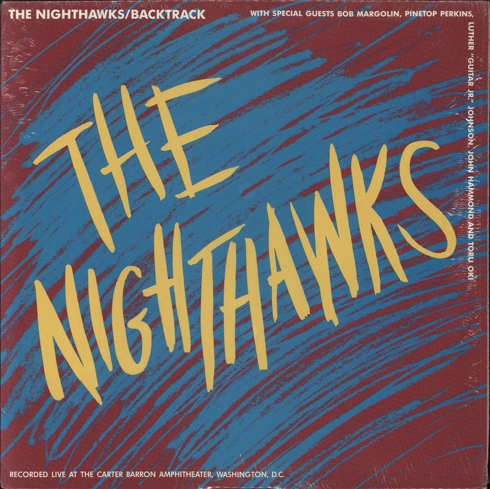 The Nighthawks Backtrack Canadian vinyl LP album (LP record) VR036