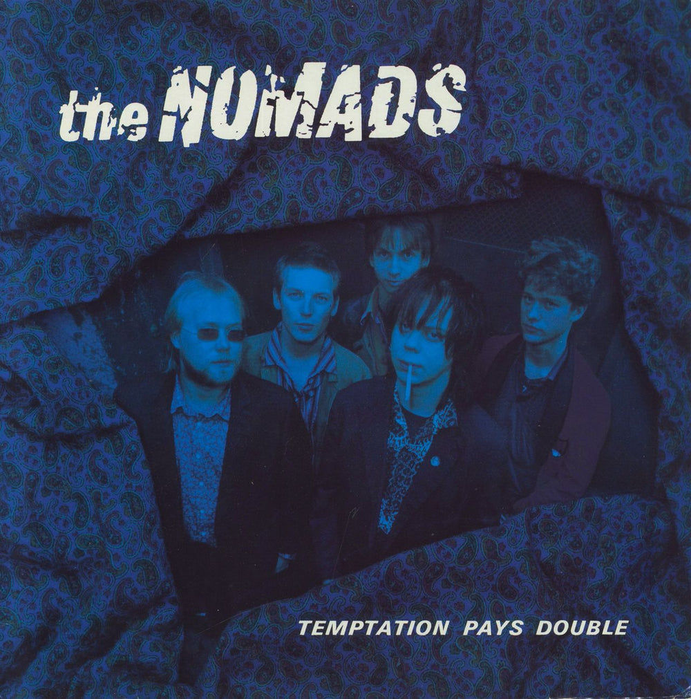 The Nomads Temptation Pays Double French vinyl LP album (LP record) CL0020