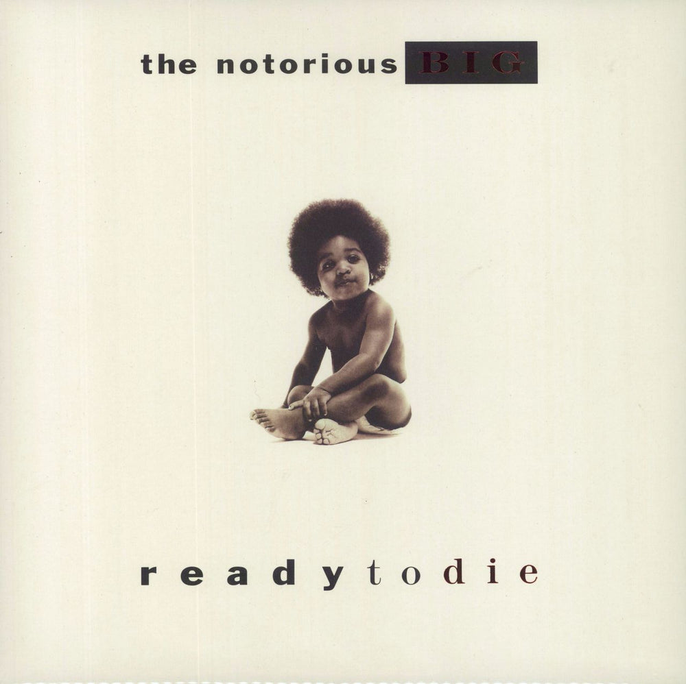 The Notorious B.I.G. Ready To Die - Red & White Black Splatter Vinyl US 2-LP vinyl record set (Double LP Album) R1-562969
