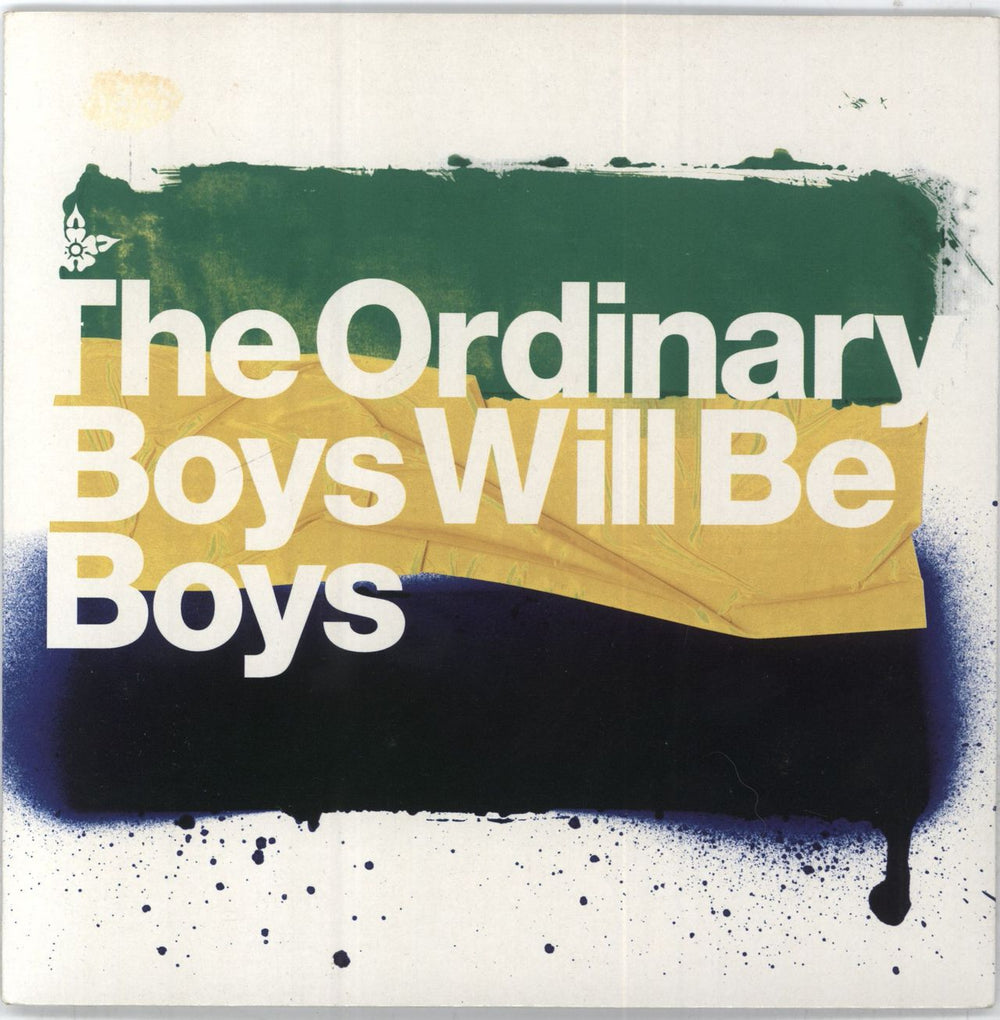 The Ordinary Boys Boys Will Be Boys - White Vinyl UK 7" vinyl single (7 inch record / 45) WEA389