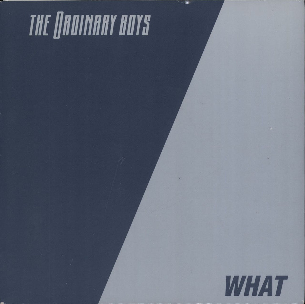 The Ordinary Boys What Do I Get - Mail Order 7" UK Promo 7" vinyl single (7 inch record / 45) SAM01066