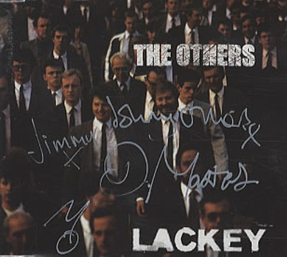 The Others Lackey - Autographed! UK CD single (CD5 / 5") 986935-0