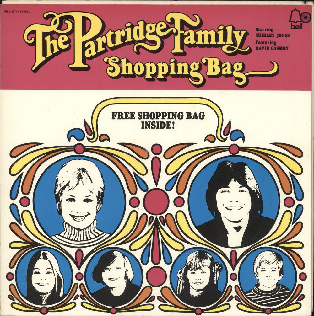 The Partridge Family Shopping Bag US vinyl LP album (LP record) BELL6072