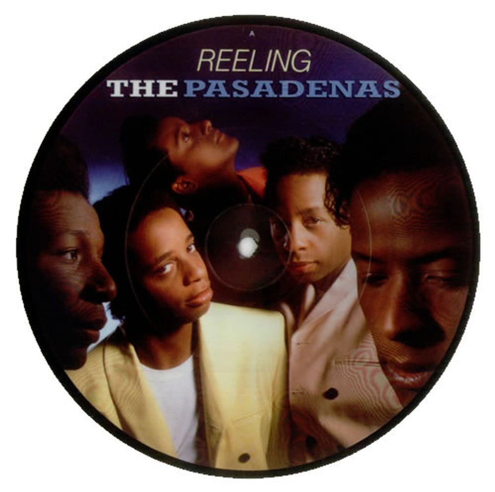 The Pasadenas Reeling UK 7" vinyl picture disc (7 inch picture disc single) PASAP5