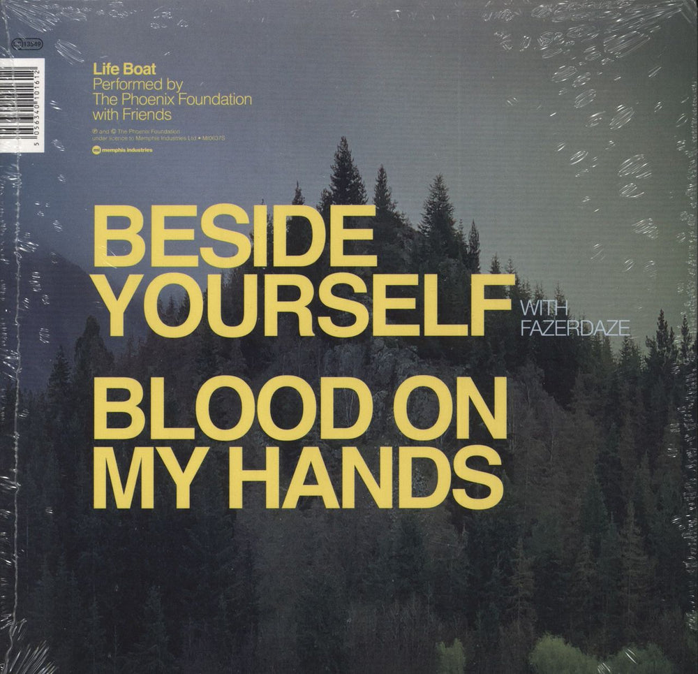 The Phoenix Foundation Life Boat - Sealed US 7" vinyl single (7 inch record / 45) 5056340101612