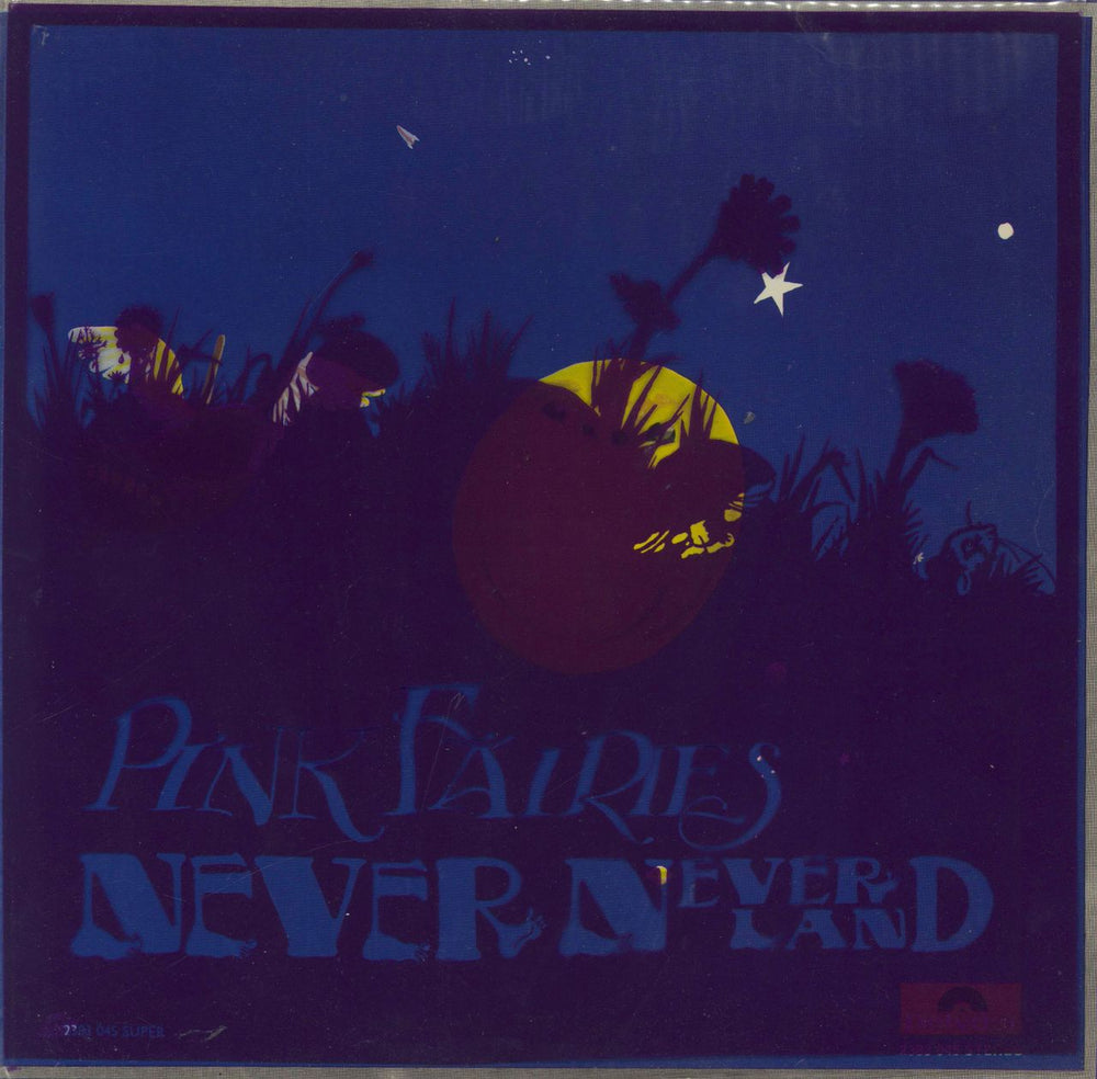 The Pink Fairies Never Never Land - 1st - VG UK vinyl LP album (LP record) 2383045