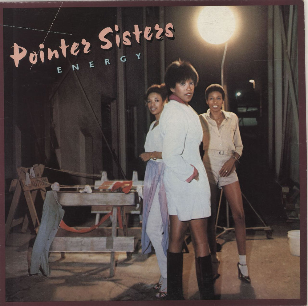 The Pointer Sisters Energy UK vinyl LP album (LP record) K52107