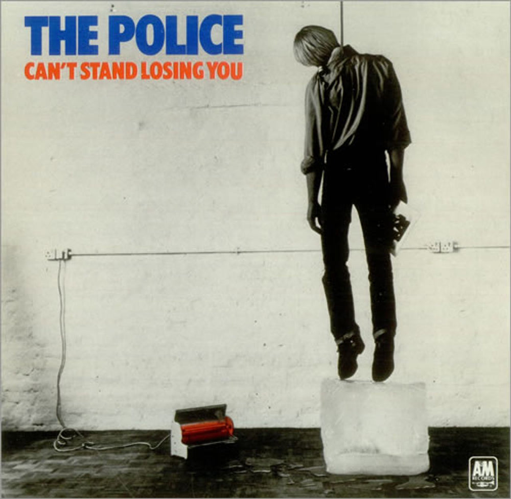 The Police Can't Stand Losing You - White - P/S UK 7" vinyl single (7 inch record / 45) AMS7381