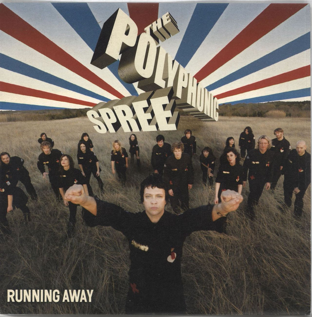 The Polyphonic Spree Running Away UK 7" vinyl single (7 inch record / 45) 7GUT84