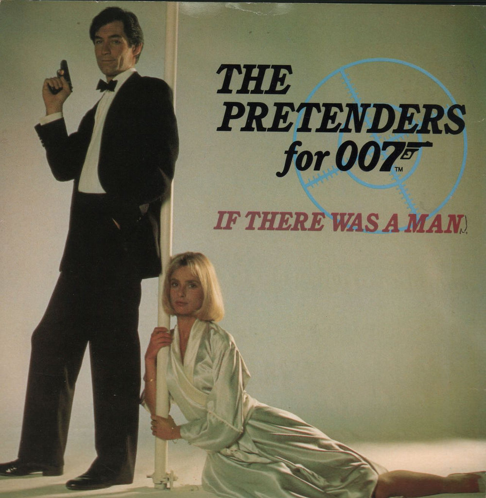 The Pretenders If There Was A Man UK 7" vinyl single (7 inch record / 45) YZ149