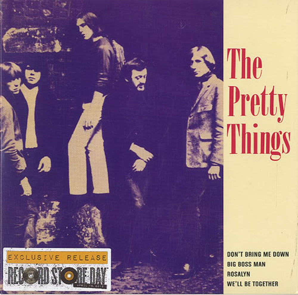 The Pretty Things The Pretty Things EP - RSD15 UK 7" vinyl single (7 inch record / 45) SMAV1037