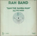 The Rah Band Sam The Samba Man UK 12" vinyl single (12 inch record / Maxi-single) TMTT3