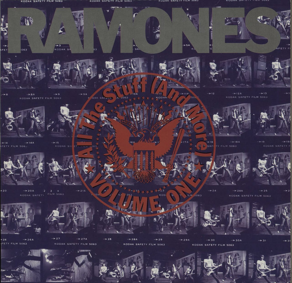 The Ramones All The Stuff (And More) Volume 1 German 2-LP vinyl record set (Double LP Album) 7599-26220-1