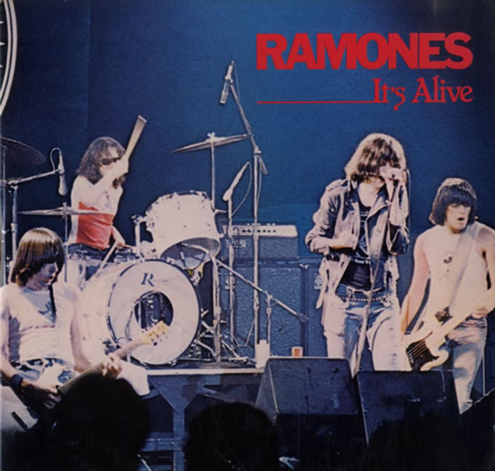 The Ramones It's Alive UK 2-LP vinyl record set (Double LP Album) SRK26074