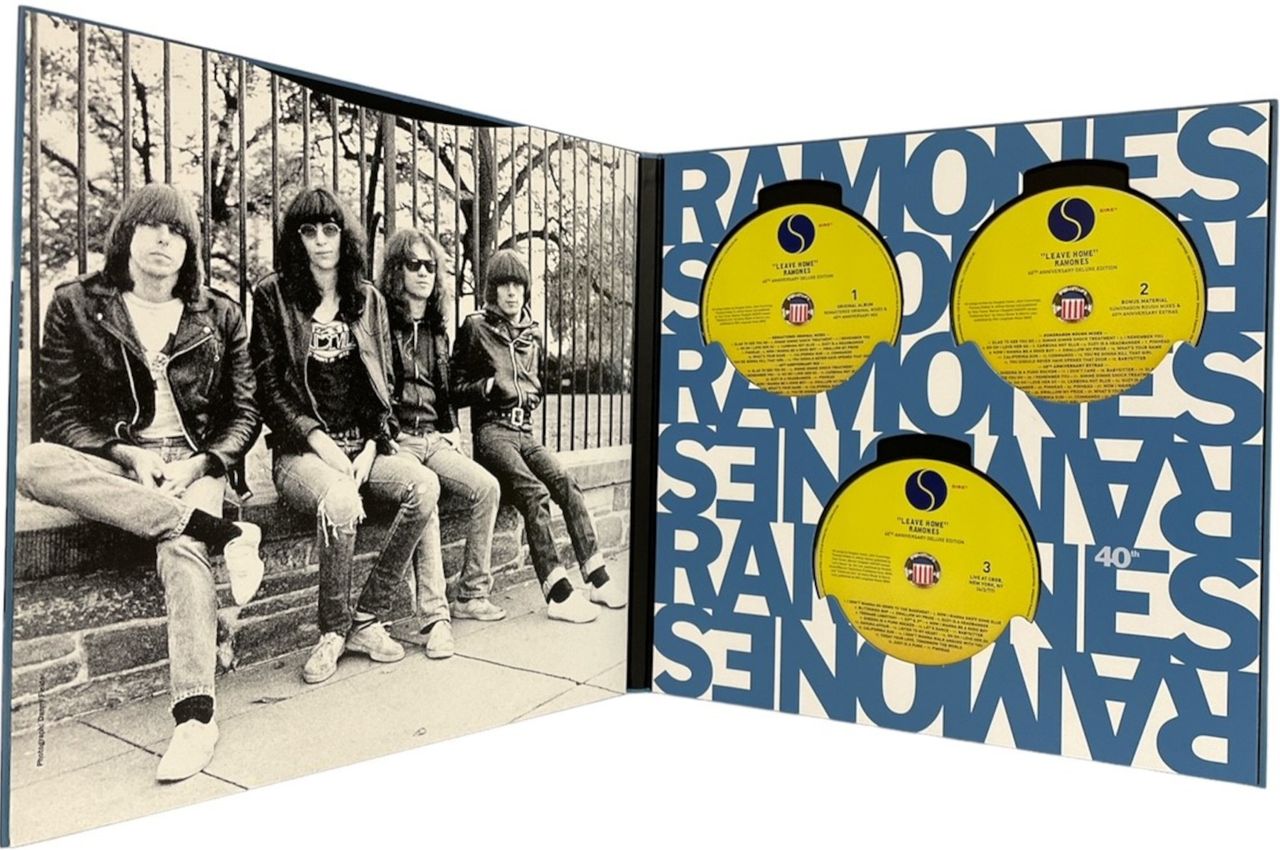 The Ramones Leave Home - 40th Anniversary Deluxe Edition UK Box 