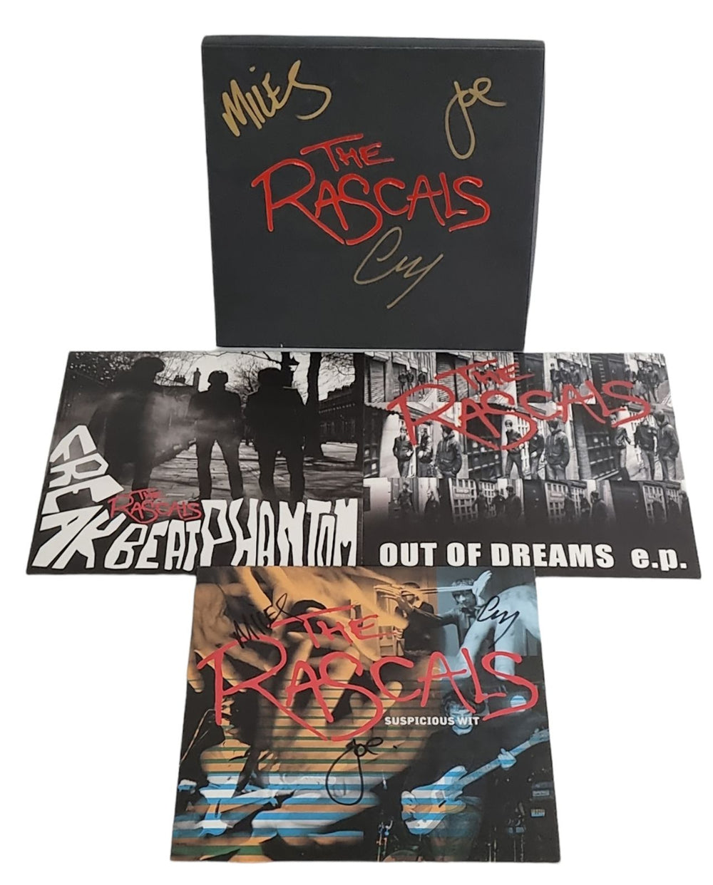 The Rascals [2000's] The Rascals EPs - Autographed UK Vinyl Box Set AS8VXTH791511