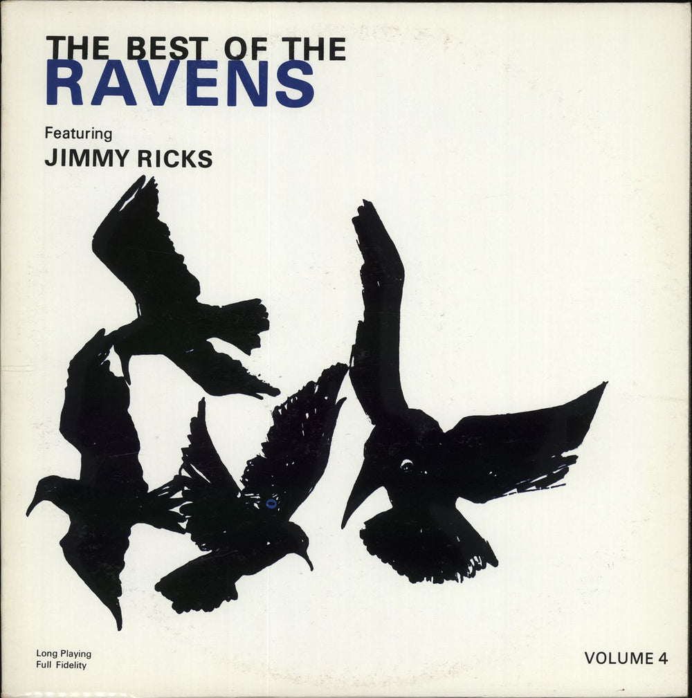 The Ravens The Best Of The Ravens Volume 4 US vinyl LP album (LP record) MER-1005