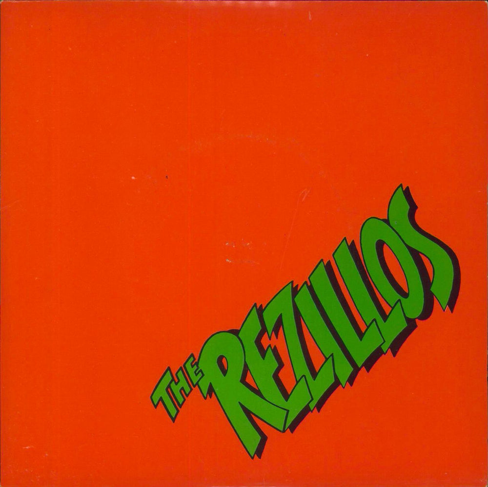 The Rezillos I Can't Stand My Baby - Red Sleeve UK 7" vinyl single (7 inch record / 45) FAB1