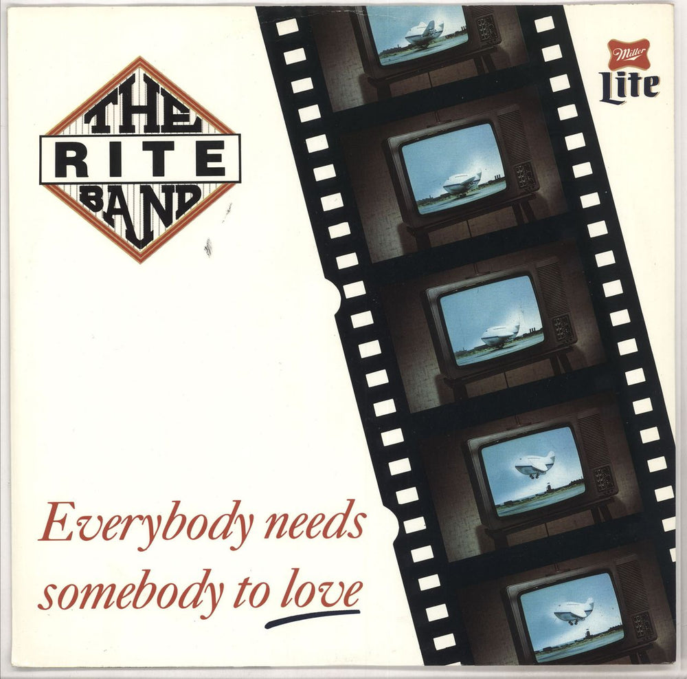 The Rite Band Everybody Needs Somebody To Love UK 12" vinyl single (12 inch record / Maxi-single) CRT105