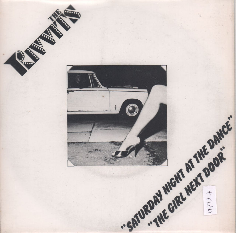 The Rivvits Saturday Night At The Dance UK 7" vinyl single (7 inch record / 45) ALIX1