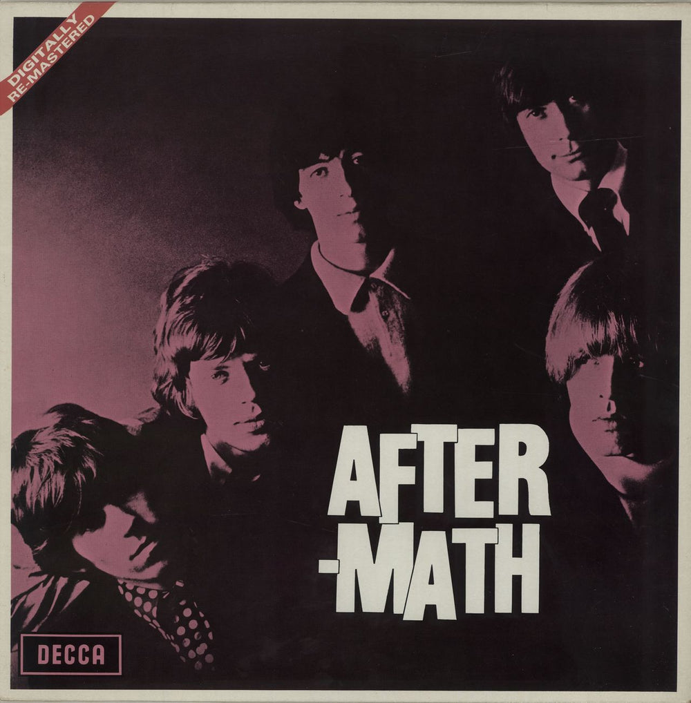 The Rolling Stones Aftermath - Digitally Remastered/Silver Label UK vinyl LP album (LP record) SKDL4786