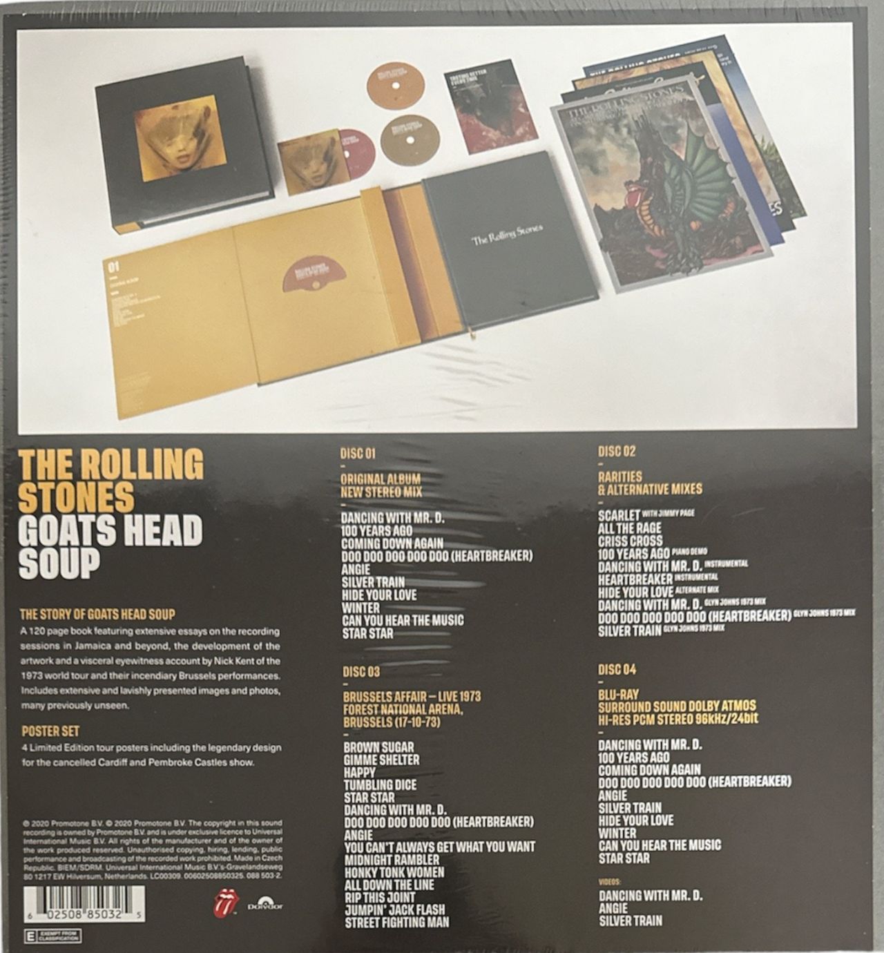 The Rolling Stones Goats Head Soup - Super Deluxe 3CD+Blu-Ray Box