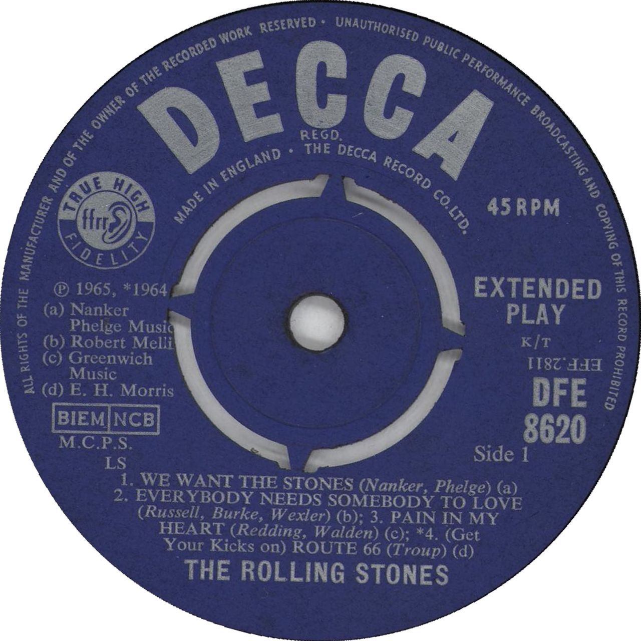 The Rolling Stones Got Live If You Want It EP - 1st - VG UK 7