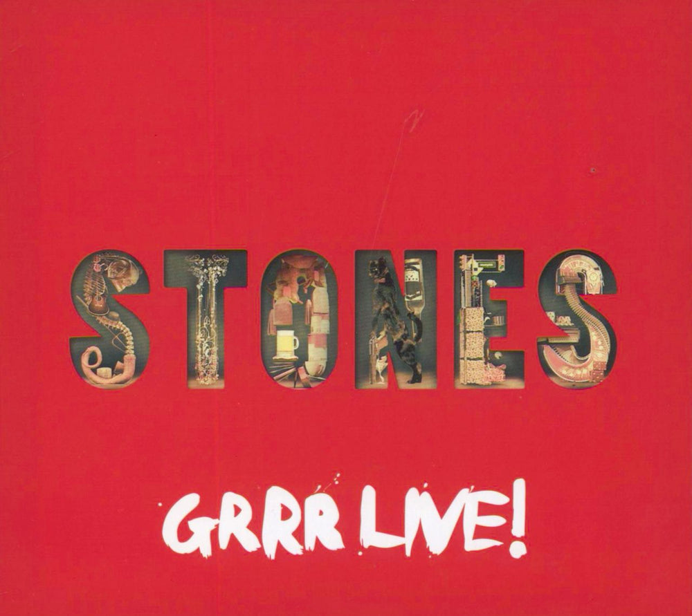 The Rolling Stones Grrr Live! UK 3-CD album set (Triple CD) 4814834